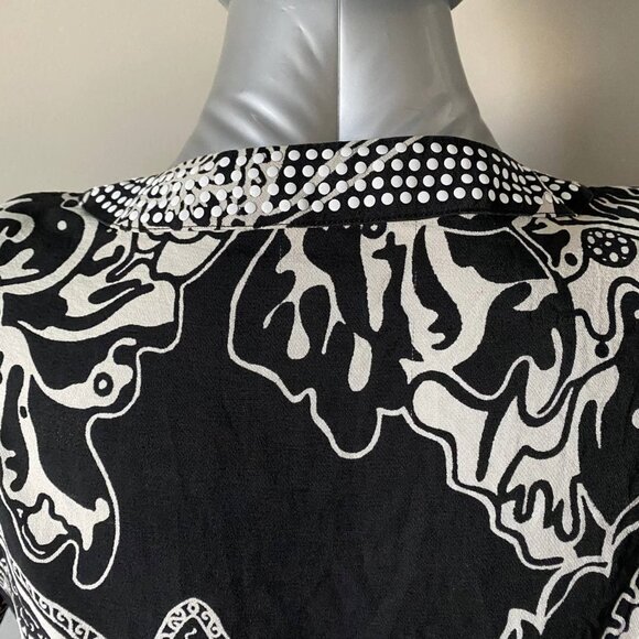 Gorgeous Bloomingdale’s Boho Silk-blend Tunic Top - Small - Picture 5 of 5